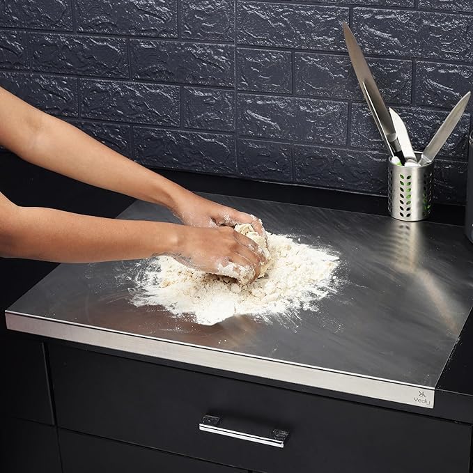 SteelGuard™ – Premium Stainless Steel Chopping Board