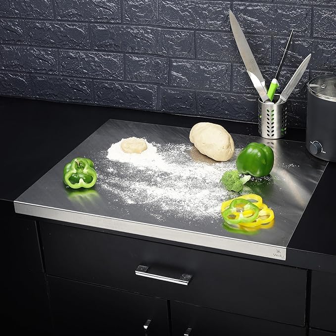 SteelGuard™ – Premium Stainless Steel Chopping Board